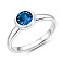 Серебряное кольцо с альпинитом (арт. 7501/8895ас) – изображение 1