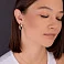 Серьги Олимпия из красного золота (арт. 1091206/25) – изображение 3