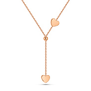 Золотое колье с фианитом (арт. 352693)