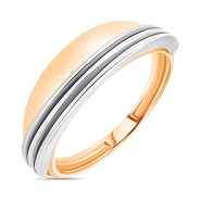 Фото Кольцо из комбинированного золота (арт. 152374)