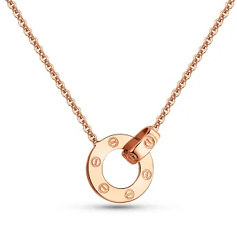 Кольє з червоного золота (арт. 352309)