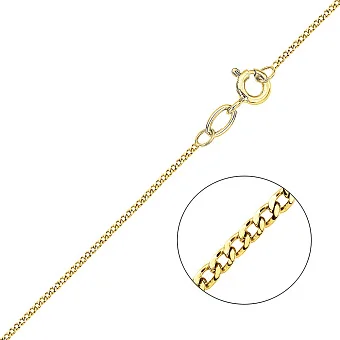 Ланцюжок з жовтого золота Панцирного плетіння (арт. ц301002ж)