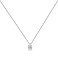 Серебряное колье с подвеской с фианитом (арт. 7507/2581) – изображение 1