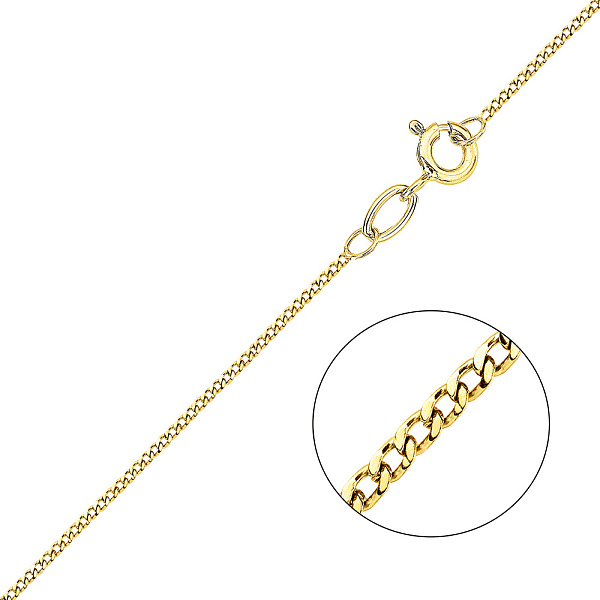 Ланцюжок з жовтого золота Панцирного плетіння (арт. ц301002ж) – зображення 1
