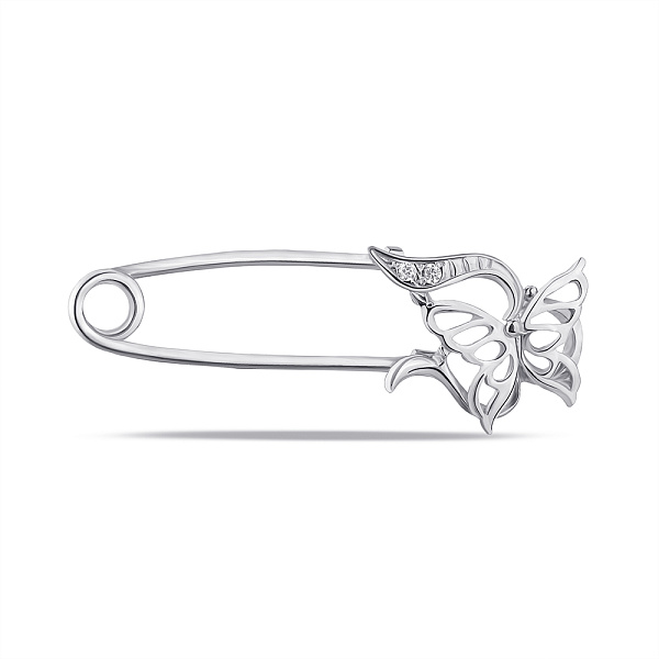 Срібна шпилька (арт. 7511/7056-41-р) – зображення 1