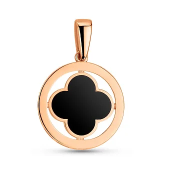 Кулон из золота с эмалью (арт. 424759еч)