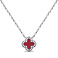 Серебряное колье с ониксом и фианитами (арт. 7507/1955/10ок) – изображение 1