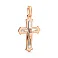 Золотий натільний хрестик з розп'яттям (арт. 501613кб) – зображення 1