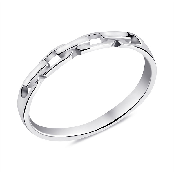 Кольцо из серебра без камней (арт. 7501/6807) – изображение 1