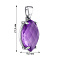 Серебряный кулон с крупным аметистом (арт. 7503/2179382А) – изображение 2