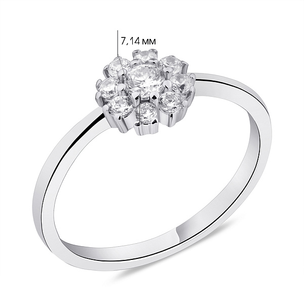 Серебряное кольцо (арт. 7501/6004) – изображение 2