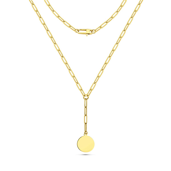 Золоте кольє Монети (арт. 352832ж) – зображення 2