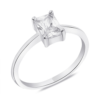 Фото Серебряное кольцо с фианитами  (арт. 7501/5970)