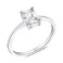 Серебряное кольцо с фианитами  (арт. 7501/5970) – изображение 1