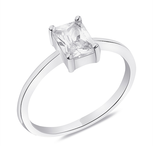 Серебряное кольцо с фианитами  (арт. 7501/5970) – изображение 1