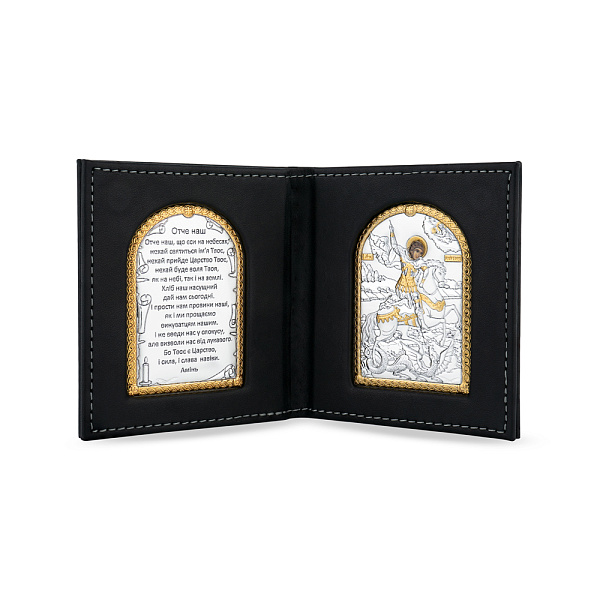 Икона Георгий Победоносец (80х85 мм) (арт. K/004G/UA) – изображение 1