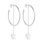 Фото Сережки-пусеты из серебра Trendy Style (арт. 7518/5726)