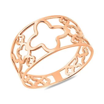 Кольцо из красного золота (арт. 141313)