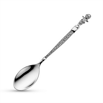 Серебряная ложка детская Ангел (арт. 7922/1618Л)