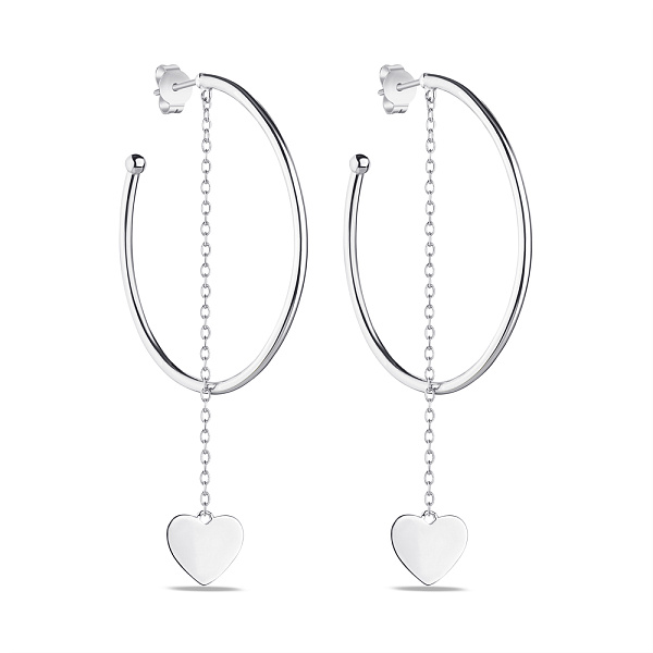 Сережки-пусети зі срібла Trendy Style (арт. 7518/5726) – зображення 1