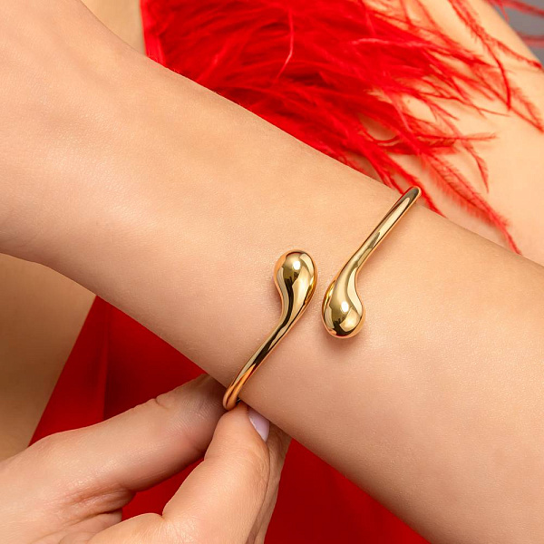 Браслет з жовтого золота без каміння (арт. 3261258ж) – зображення 4