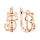 Детские золотые серьги Кошечки (арт. 1101009) – изображение 1