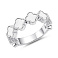 Серебряное кольцо с эмалью клевер (арт. 7501/8752/6еб) – изображение 1