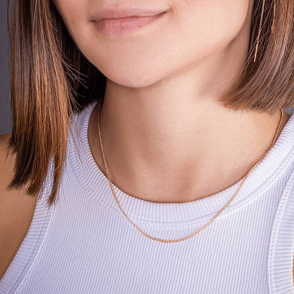 Золотий ланцюжок плетіння Нонна (арт. 302101) – зображення 2