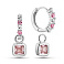Серьги из серебра с фианитами (арт. 7502/2186038цр) – изображение 1