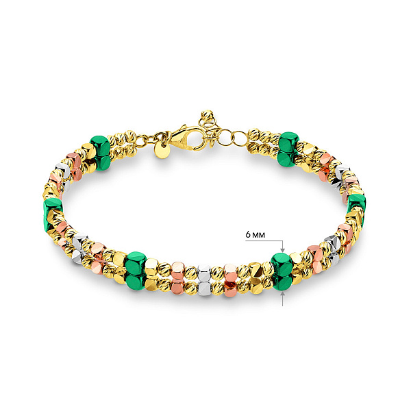 Золотий браслет Francelli (арт. 326330жкбз) – зображення 4