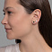 Серьги-пусеты из желтого золота с фианитами (арт. 110229ж) – изображение 4
