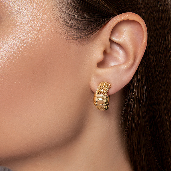 Сережки з жовтого золота (арт. 1091951ж) – зображення 3