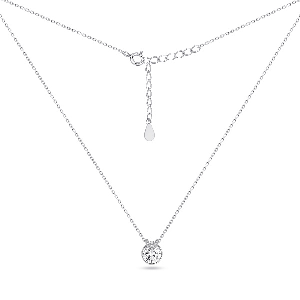Серебряное колье с фианитами (арт. 7507/2560) – изображение 1