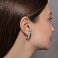 Серьги из белого золота Francelli (арт. е1091758б) – изображение 2