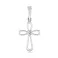 Золота підвіска-хрестик з діамантом (арт. П011714005б) – зображення 1