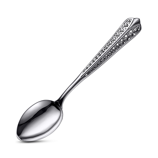 Ложка чайная из серебра  (арт. 7922/8100188) – изображение 1
