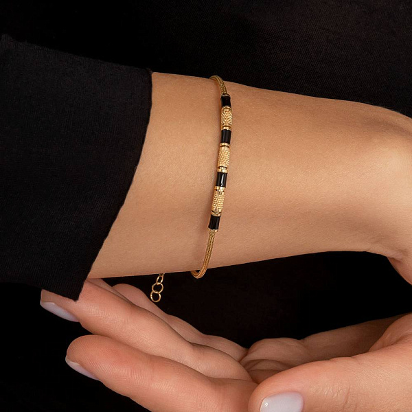 Золотий браслет Francelli (арт. 3261084жеч) – зображення 2