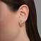 Серьги из красного золота без камней (арт. 470686) – изображение 2