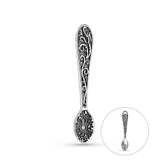 Серебряная ложечка-загребушка (арт. 7920/878П)