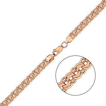 Фото Цепочка золотая плетения Бисмарк (арт. 300313)