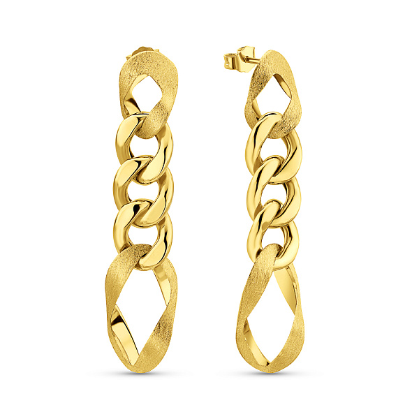 Сережки Francelli з жовтого золота (арт. 1091664жм) – зображення 1