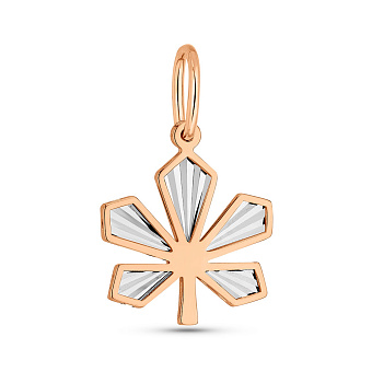 Золотой подвес Каштан (арт. 440951а)