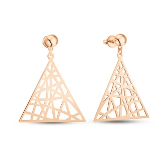 Серьги из красного золота (арт. 111285)
