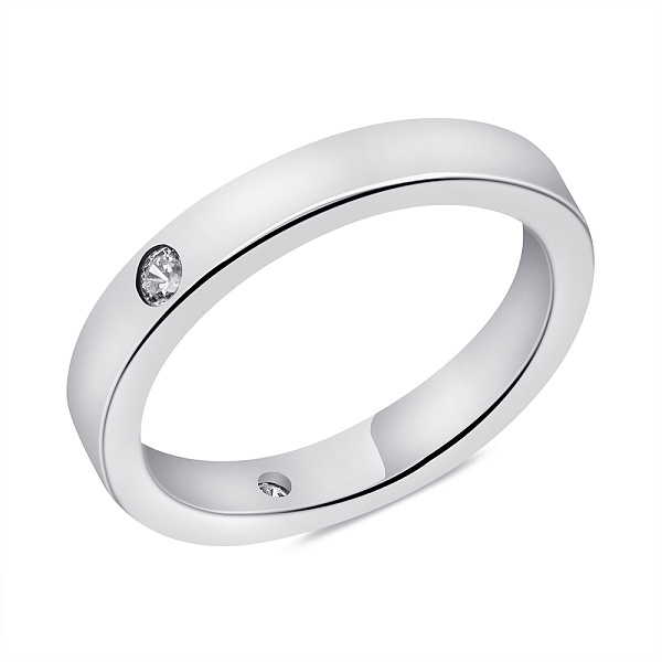 Серебряное кольцо с фианитами (арт. 7501/4703) – изображение 1