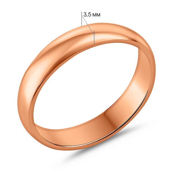 Обручка золота (арт. 220200) – зображення 6