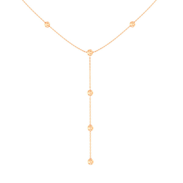 Золотое колье-галстук (арт. 360276) – изображение 1