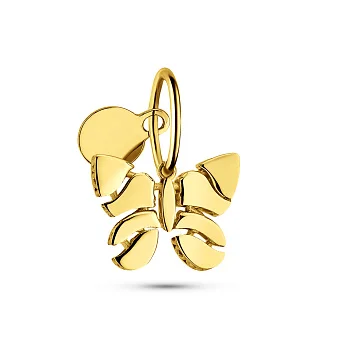 Золотий кулон Francelli Метелик (арт. 424944ж)