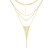 Золоте кольє Francelli без каменів (арт. 352987ж)