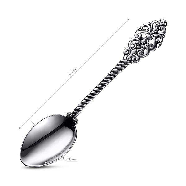 Серебряная чайная ложка (арт. 7922/8100190) – изображение 2