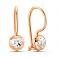 Дитячі золоті сережки (арт. 2008257101) – зображення 1